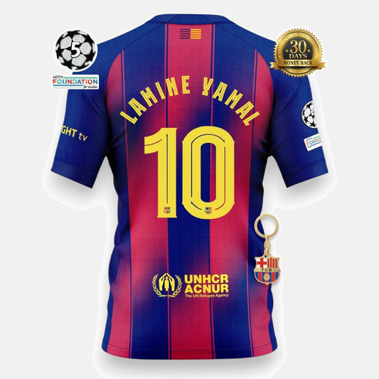 Barcelona Home Jersey 2025/26 - LAMINE YAMAL #10