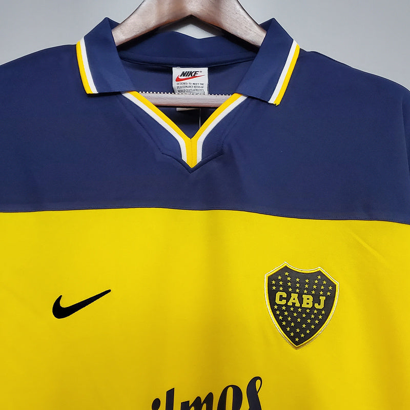 Boca Juniors 1999 Home Jersey - Retro Version
