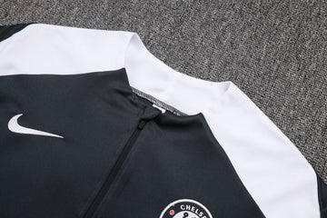 Chelsea Pre-Match Black Tracksuit 25/26