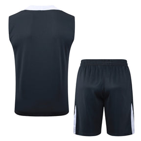 Chelsea Kit Black Jersey + Shorts - No Sleeve 25/26