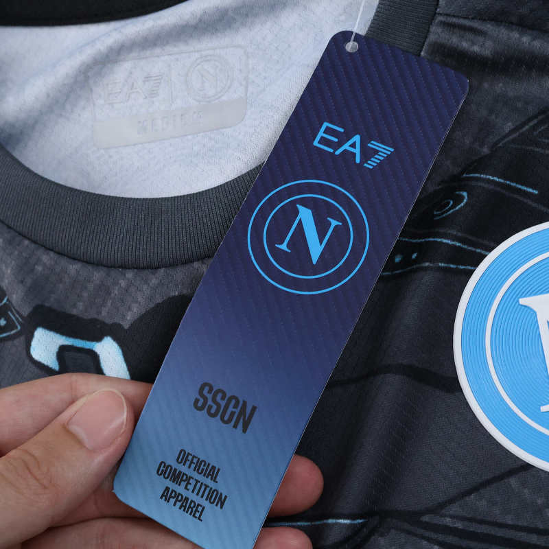 Napoli Ebony Training Jersey 2025/26