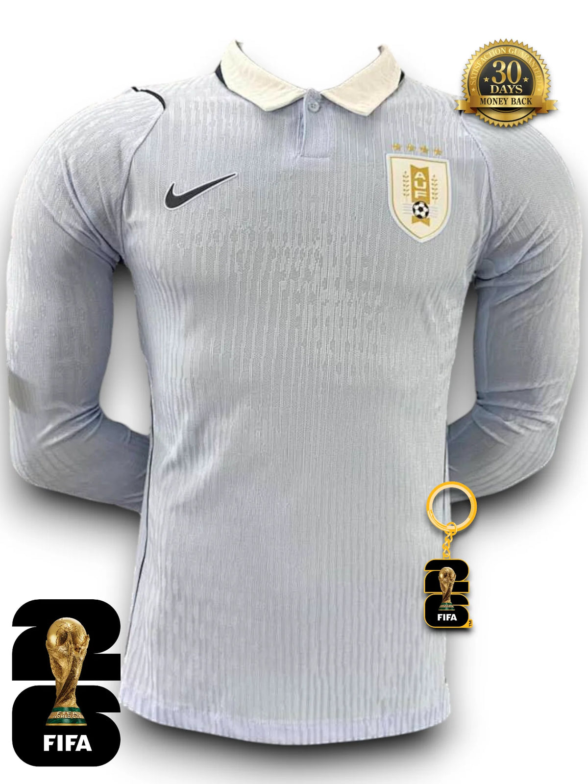Uruguay World Cup 2026 Jersey - Long Sleeve