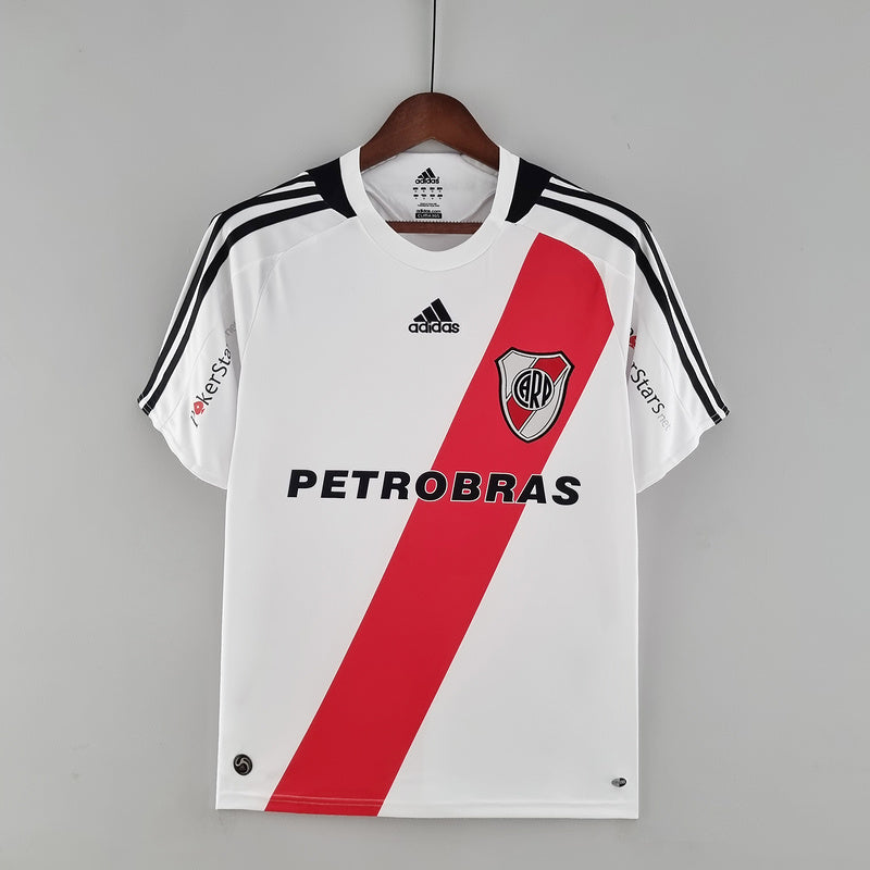 River Plate 09/10 Home Jersey - Retro Version