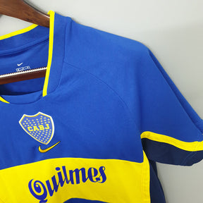 Boca Juniors 2001 Home Jersey - Retro Version