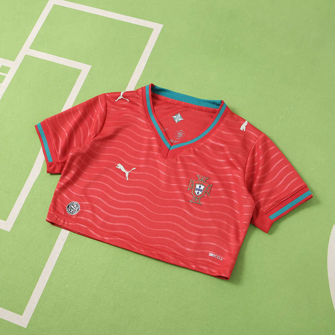 Portugal World Cup 2026 Cropped - Women's