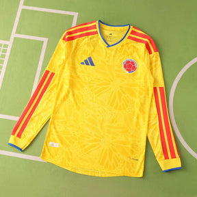 Colombia World Cup 2026 Jersey Player Version - Long Sleeve