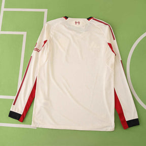 Liverpool Away Player Jersey 2025/26 - Long Sleeve