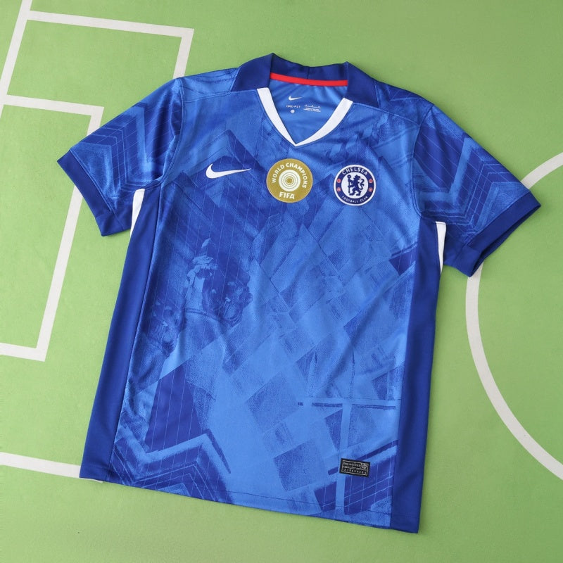 Combo Chelsea Home + Away Jerseys 2025/2026 - World Champion Patch