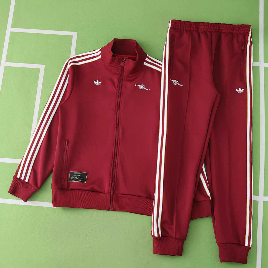 Arsenal Travel Tracksuit Red