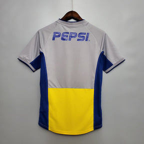 Boca Juniors 2002 Away Jersey - Retro Version