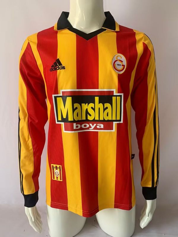 Galatasaray 1999/00 Home Retro Jersey - Long Sleeve