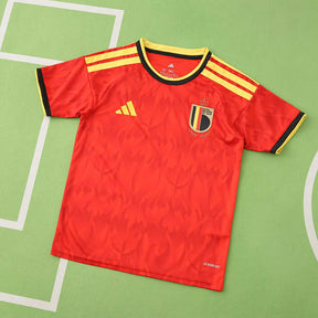 Kit Kids Belgium World Cup 2026 Jersey
