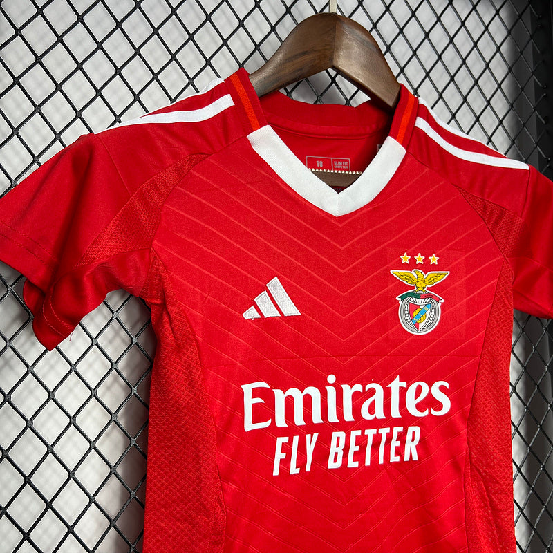 Kids Benfica Home Kit 2024/2025