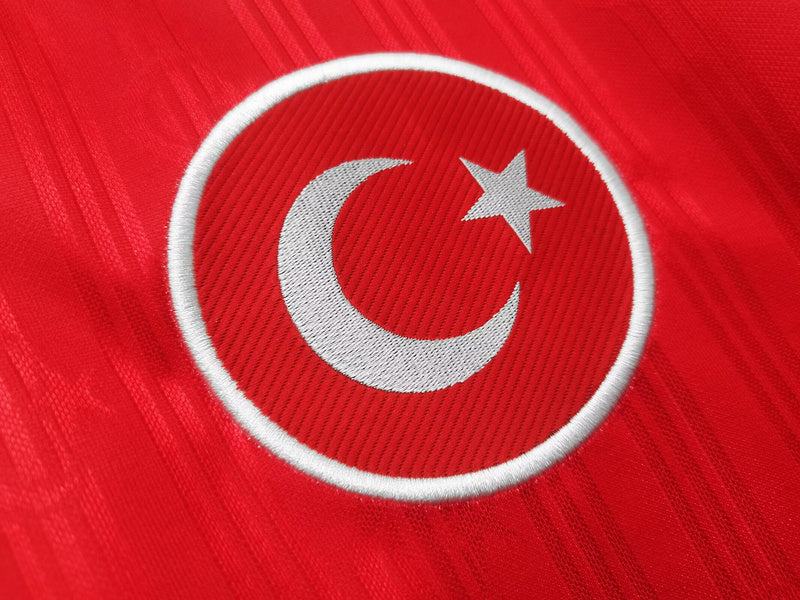 Turkey 1990 Home Jersey - Retro Version