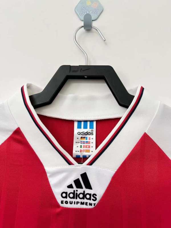 Arsenal Retro Jersey Home 1992/94 Long Sleeve - Remake