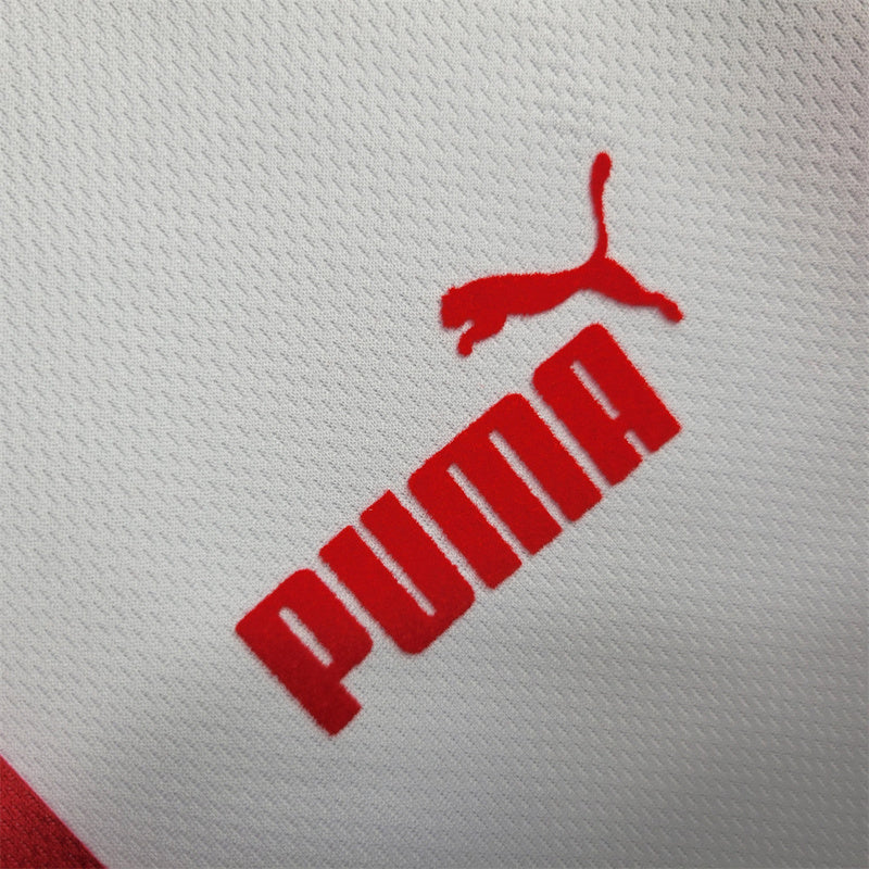 Morocco 1998 Away White Retro Jersey - Long Sleeve