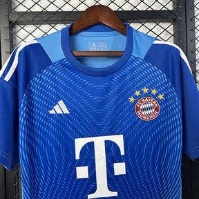 Bayern Munich Goalkeeper Blue Jersey 2025/26