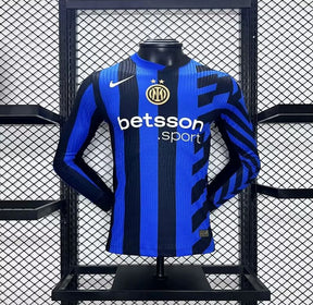 Inter Milan Home 2024/2025 Player Jersey - Long Sleeve