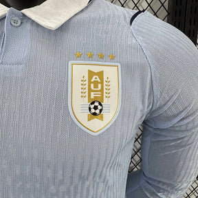 Uruguay World Cup 2026 Jersey Player Version - Long Sleeve