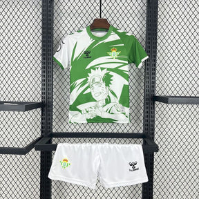 Kids Real Betis 2025/26 Hummel x Limited Edition Naruto Jersey