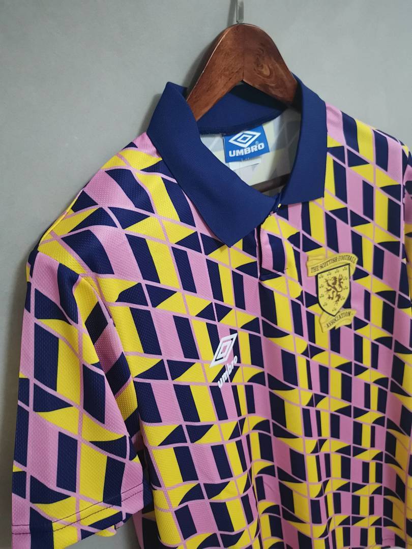Scotland 1988/89 Away Jersey - Retro Version