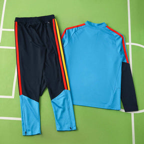 Spain World Cup 2026 Half-Zip Training Suit Set Blue