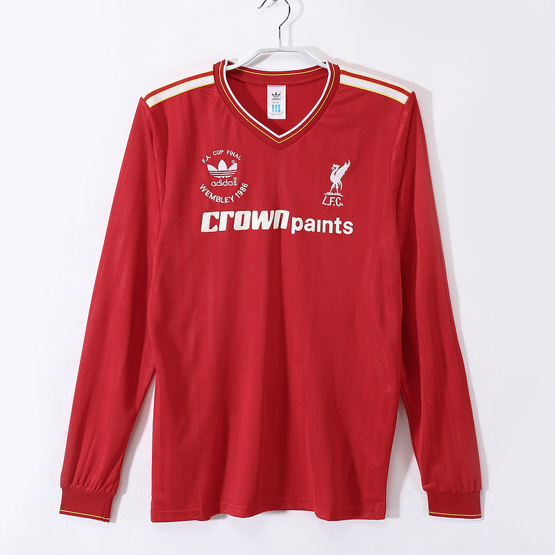 Liverpool Retro Jersey 1986/87 - Long Sleeve