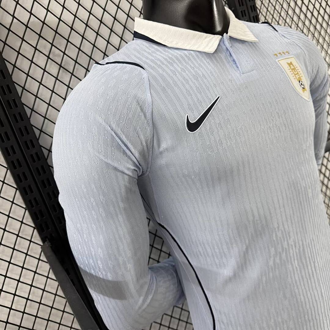 Uruguay World Cup 2026 Jersey Player Version - Long Sleeve