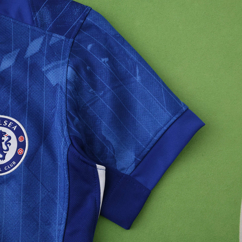 Chelsea Home Jersey 25/26 - Womens - with World Champions 25 printing