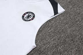 Chelsea Kit White Jersey + Shorts - No Sleeve 25/26