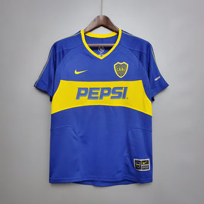 Boca Juniors 03/04 Home Jersey - Retro Version