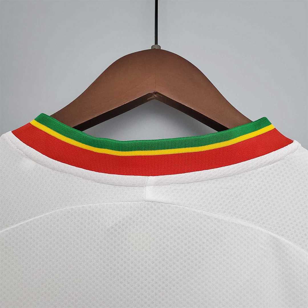 Senegal Retro Jersey White 2002