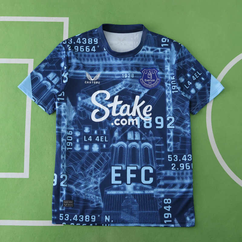 Everton 2025/26 Concept Version Jersey