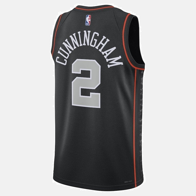 Cade Cunningham Detroit Pistons Unisex 23/24 NBA Jersey - Black - City Edition