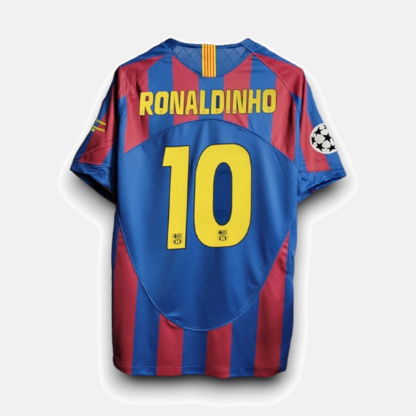 RONALDINHO #10  Barcelona Retro Jersey Home 2006/2007