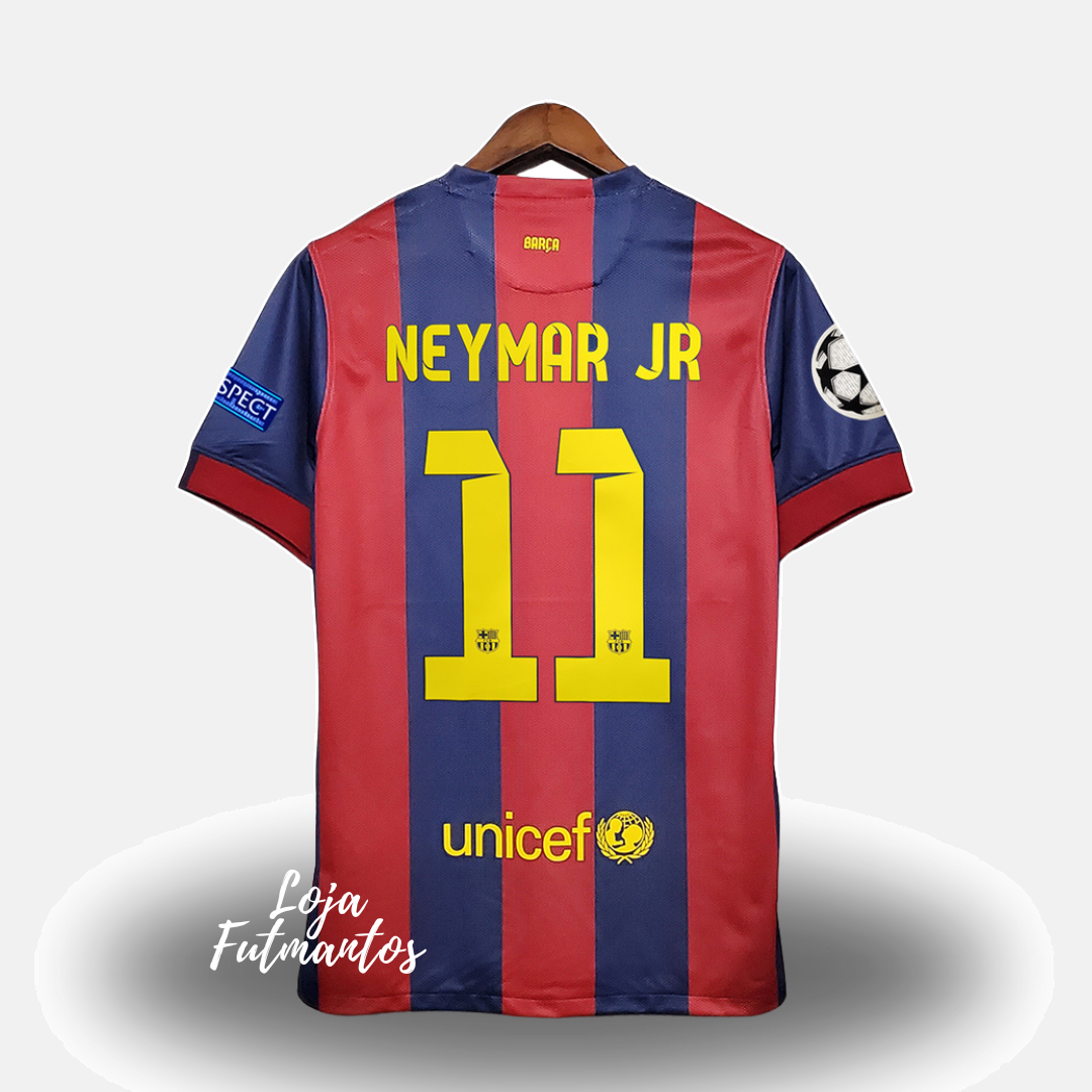 NEYMAR #11 Barcelona Retro Jersey Home 2014/15