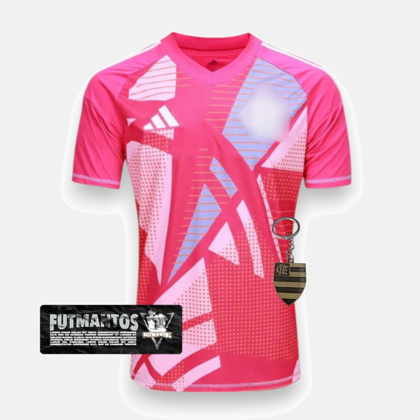 Camisa Flamengo CRF Goleiro 25/26 - Rosa