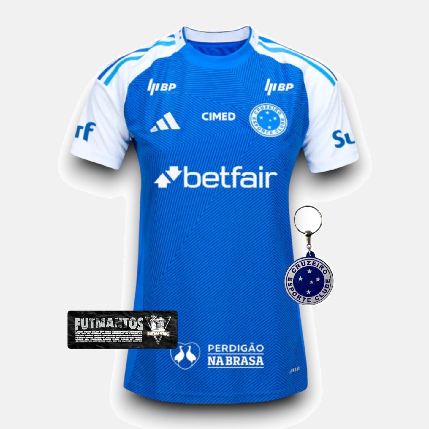 Camisa Cruzeiro l 25/26 Patrocínio - Feminina