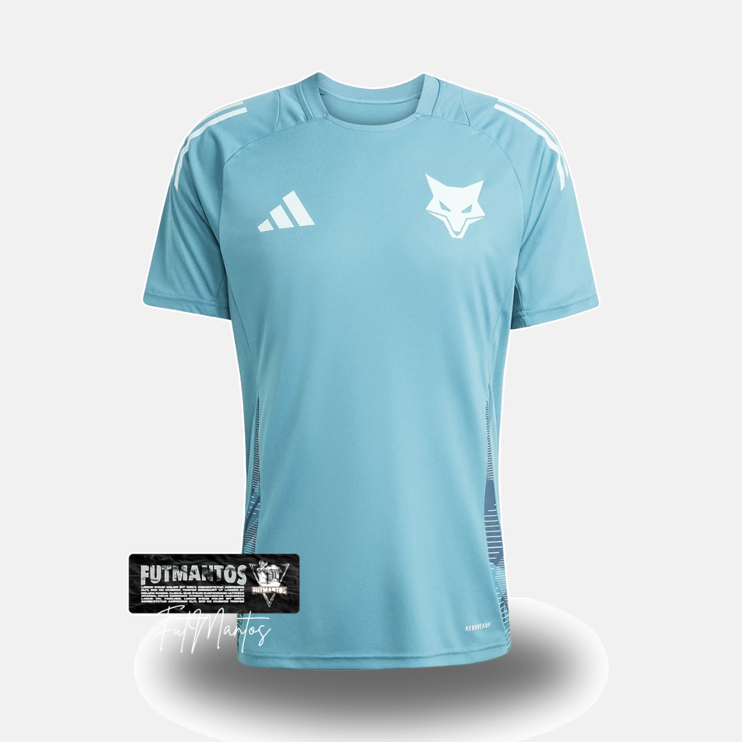 Camisa de Treino Cruzeiro 25/26 Azul Turquesa+Branco