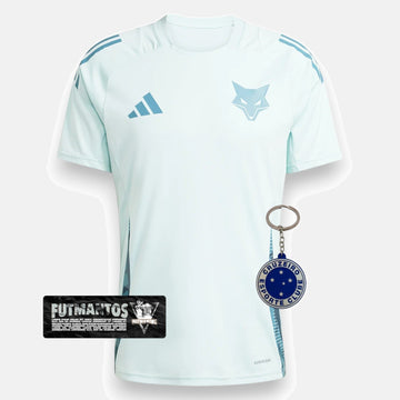 Camisa de Treino Cruzeiro 25/26 Azul Turquesa