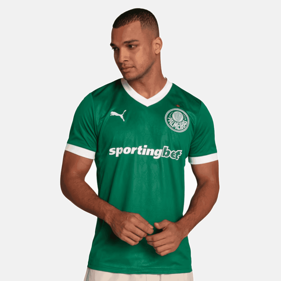 Camisa Puma Palmeiras 2025/26 I - Gómes N° 15