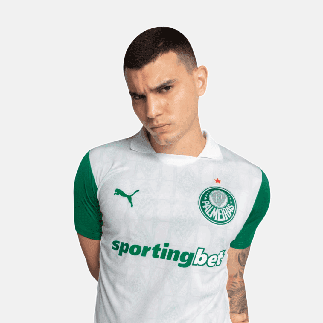 Camisa Puma Palmeiras 2025/26 II - Gómes N° 15
