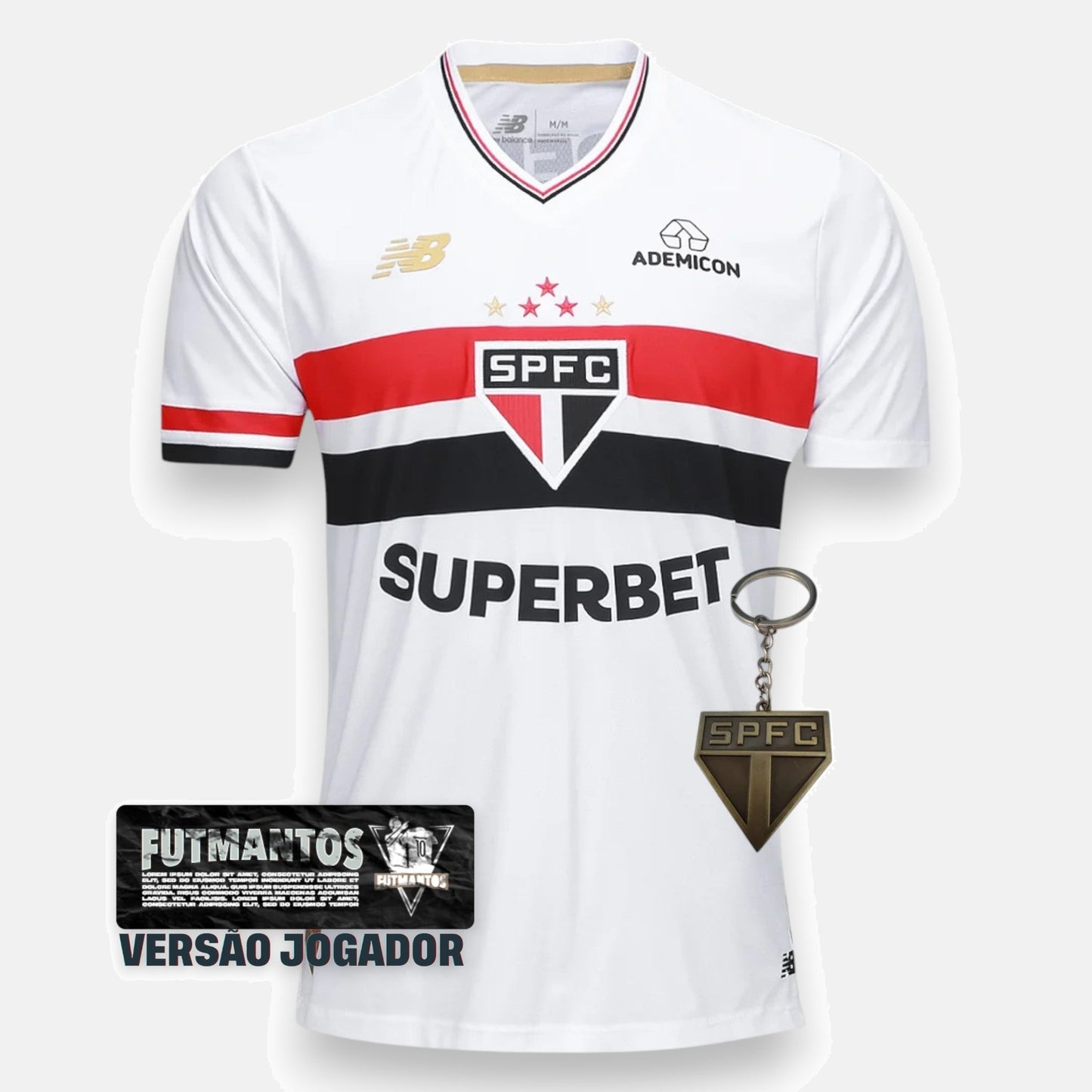 Camisa São Paulo I 25/26 Jogador