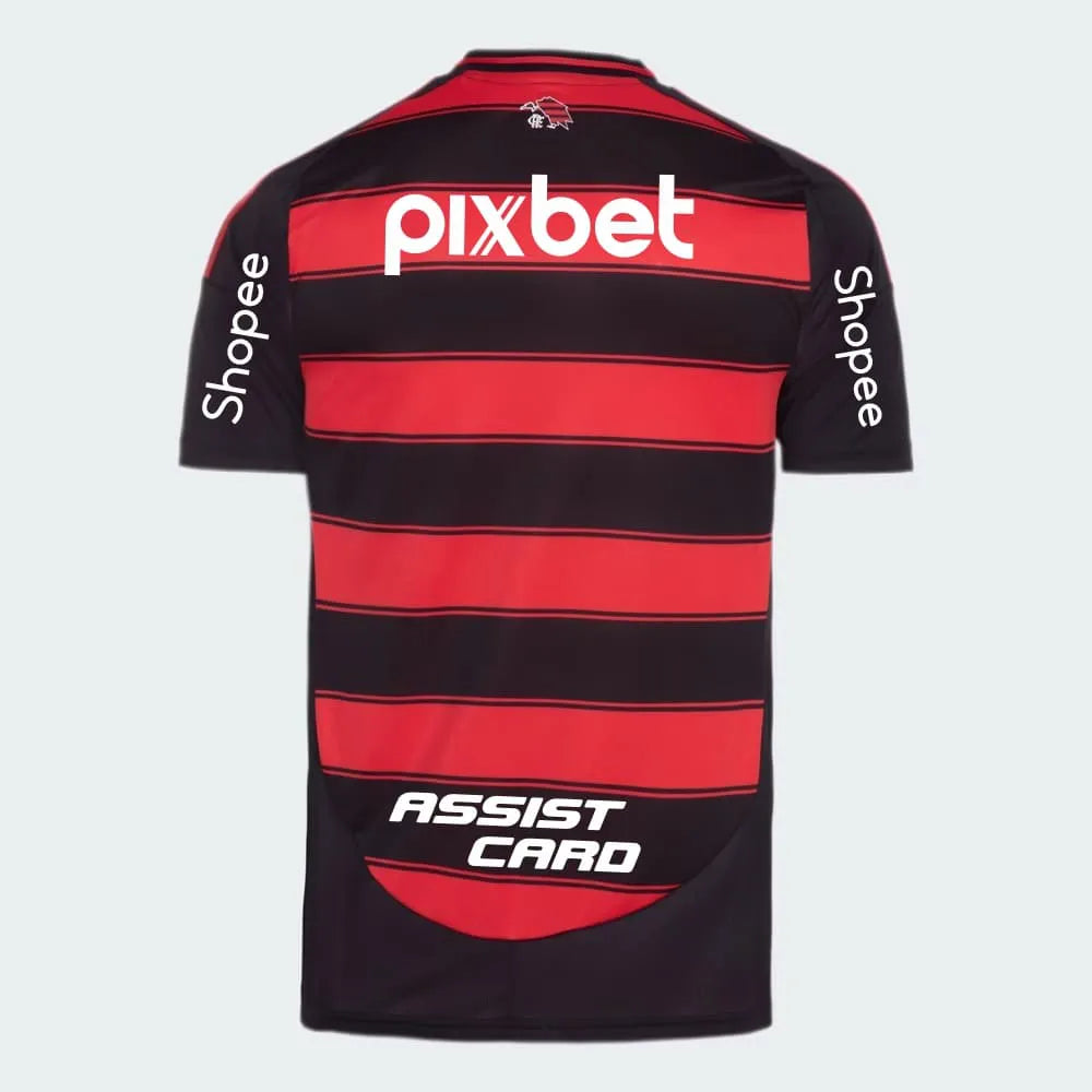 Camisa Flamengo CRF I 25/26 Com Patrocínios