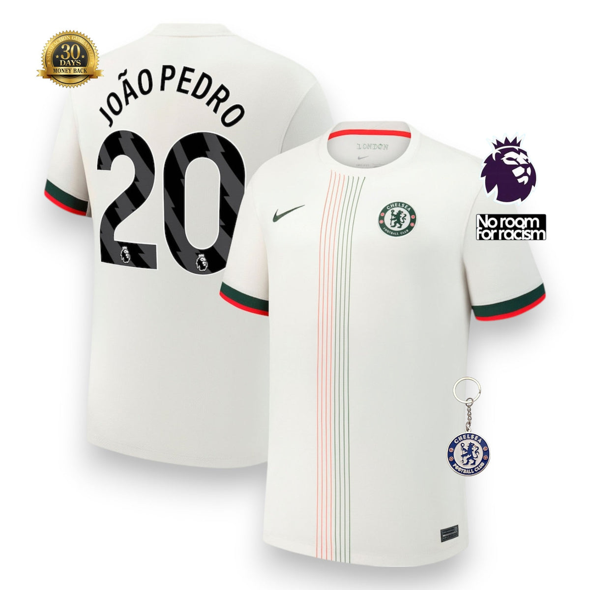 Chelsea Away Jersey 2025/2026 - JOÃO PEDRO #20