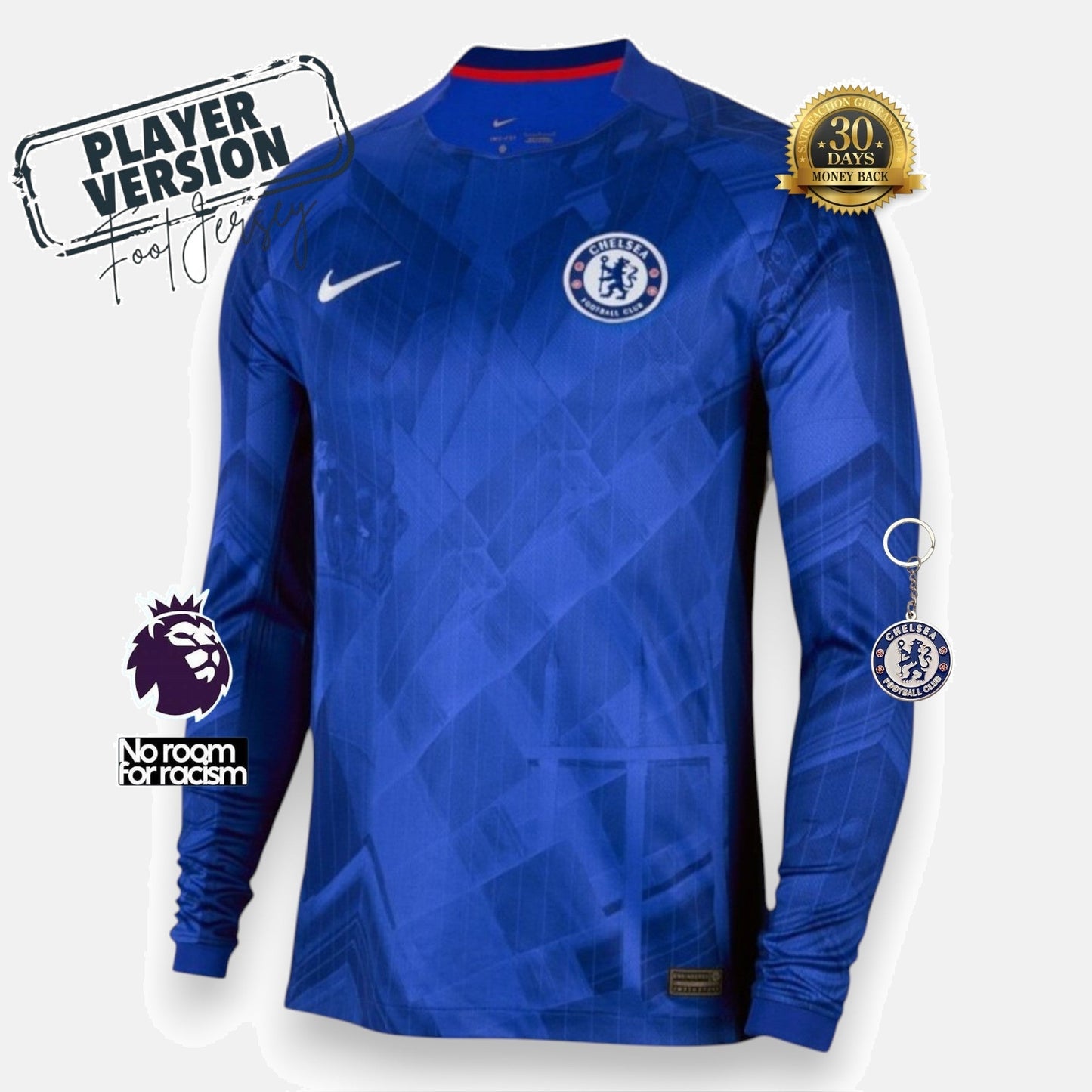 Chelsea Player Home Jersey 2025/2026 - Long Sleeve