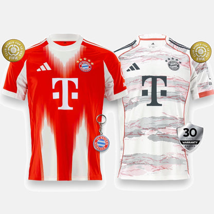 Combo Bayern Munich Home + Away Jersey 2025/26