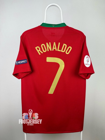 Cristiano Ronaldo - Portugal 2008 home shirt 🇵🇹