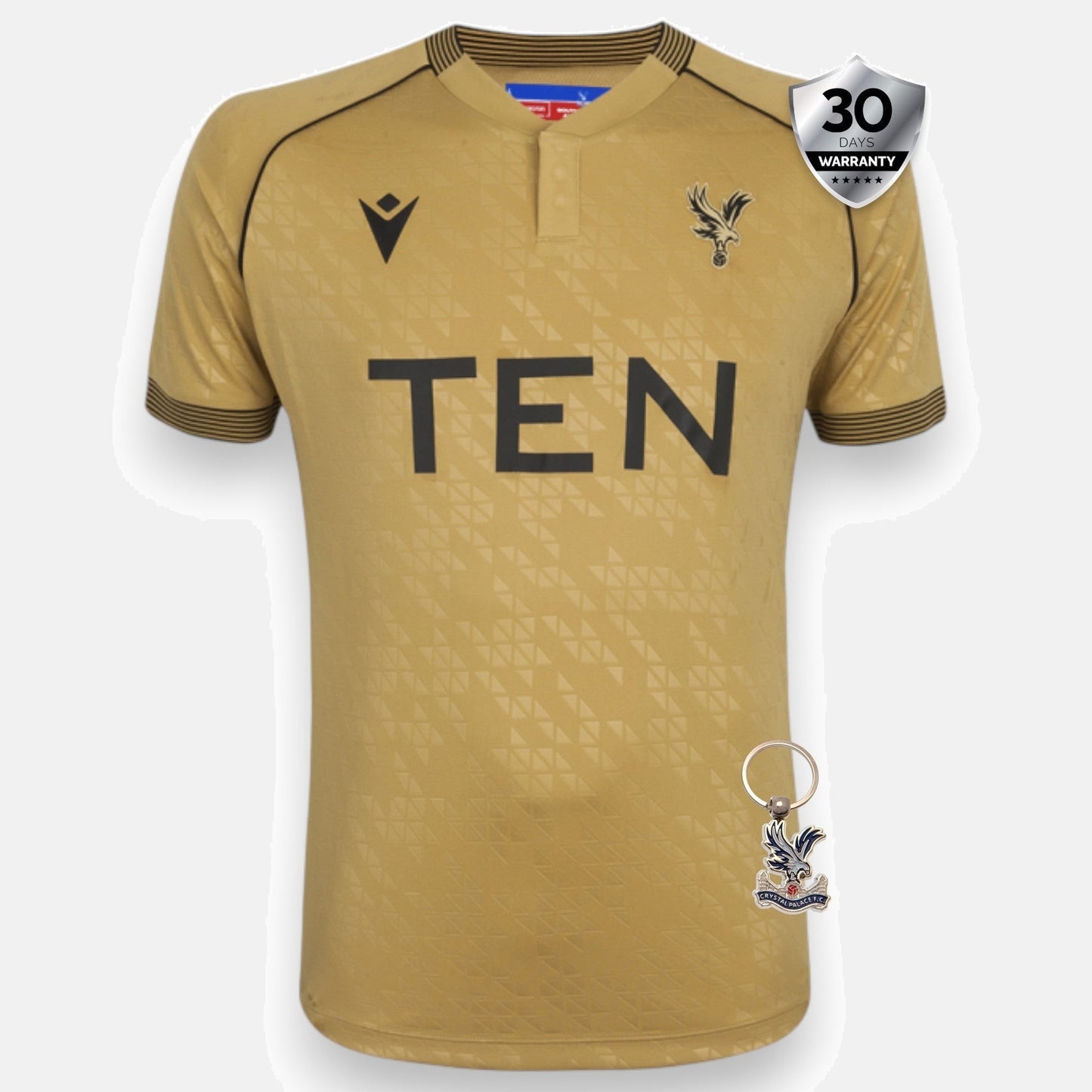 Crystal Palace Away Eagle Gold Jersey 2025/26