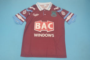 West Ham United Retro Home Jersey 1991/1992